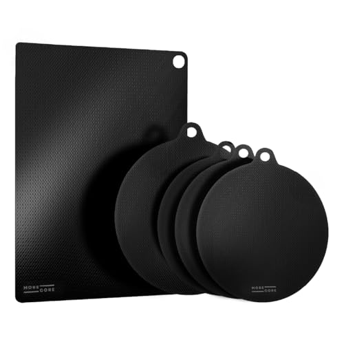 Induction Cooktop Protector Silicone Mat Hob Cover 5 Pieces